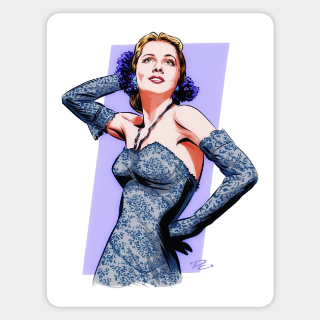 Joan Fontaine - An illustration by Paul Cemmick Magnet by PLAYDIGITAL2020